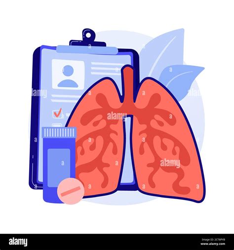 Chronic Obstructive Pulmonary Disease Abstract Concept Vector