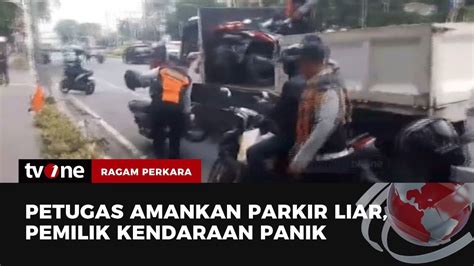 Razia Parkir Liar Petugas Dishub Amankan Motor Ragam Perkara