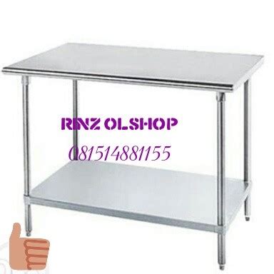 Promo Meja Stainless Work Table Getra Wk Cicil X Jakarta