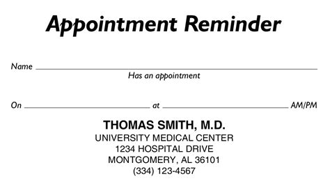 Medi Appointment Cards Order Rx Pads From MediScripts