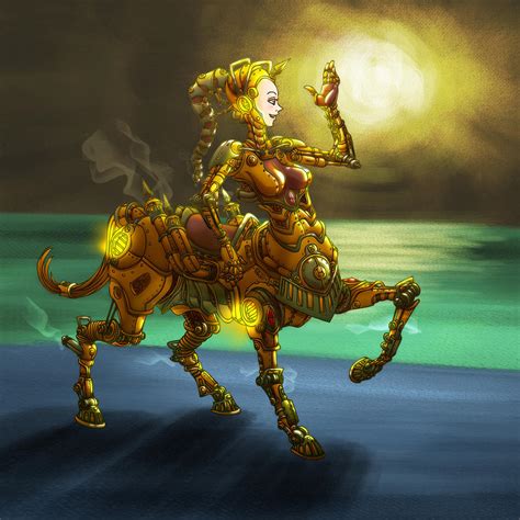 Sexy Centaur Steampunk Robot By FelipeChoque On DeviantArt