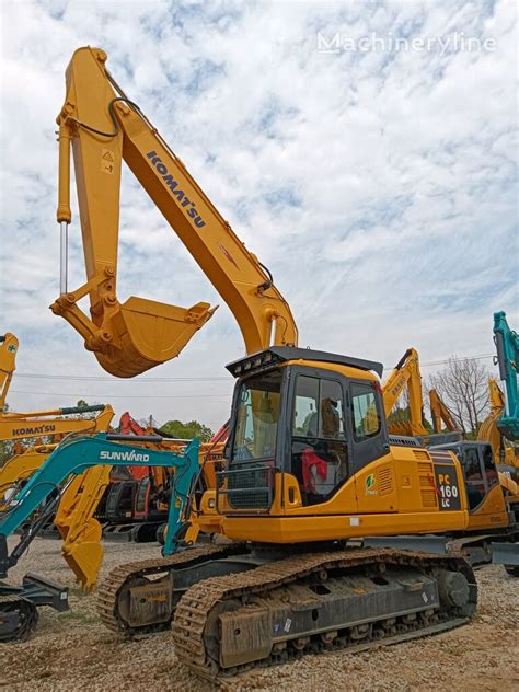 Komatsu Pc160 Tracked Excavator For Sale China Hefei City Anhui Province Ff41192