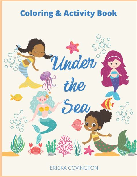 Under The Sea Coloring Book Mollie Bells Coloring By Ericka Covington