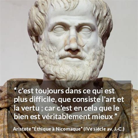 Aristote C Est Toujours Dans Ce Qui Est Plus Difficile