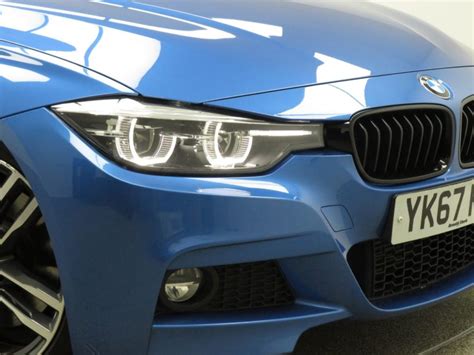 Used 2018 Blue Bmw 3 Series Saloon 20 320d M Sport Shadow Edition 4d Auto 188 Bhp For Sale In