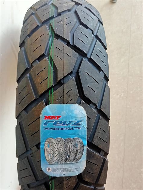 Mrf Revz Mg Rear Bike Tubeless Tyre Amazon In Car Motorbike