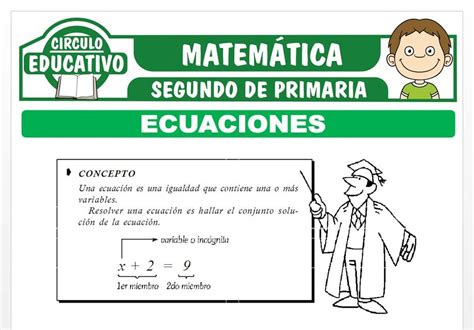 Ecuaciones Para Segundo De Primaria Fichas Gratis