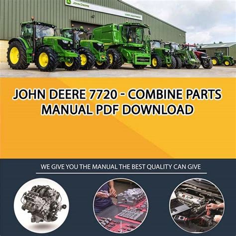 John Deere 7720 Combine Parts Manual Pdf Download Service Manual Repair Manual Pdf Download