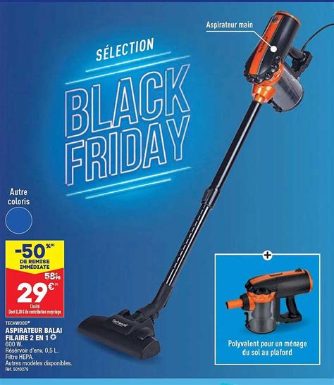 Promo Aspirateur Balai Filaire 2 En 1 Techwood Chez Aldi ICatalogue Fr