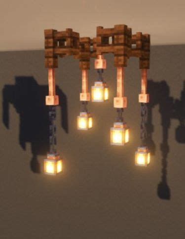 20 Minecraft Chandelier Design Ideas Ceiling Light Build Hacks