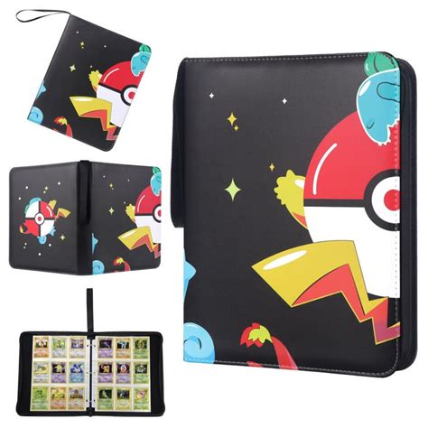 Classeur Album Pokémon 900 Cartes Cahier Range Carte Pokémon 50 Pages