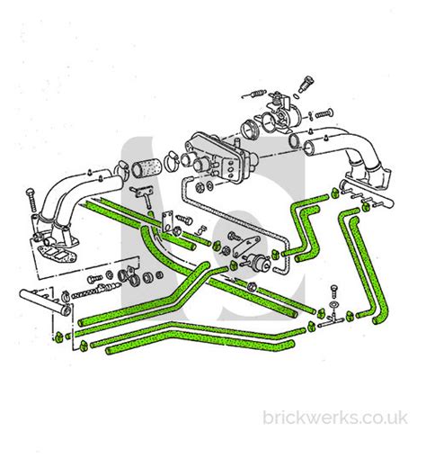 Vw Fuel Line Kit T3 2wd Wbx Injection Engine Bay