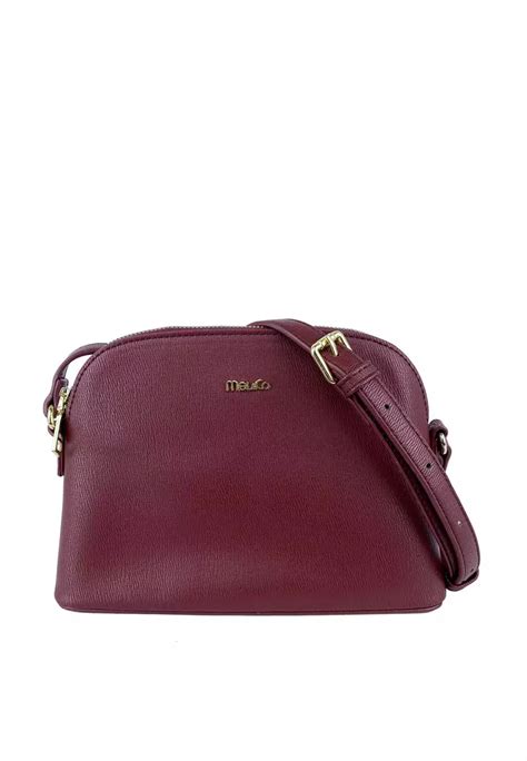 Buy Mel Co Dome Faux Leather Sling Bag Online Zalora Philippines