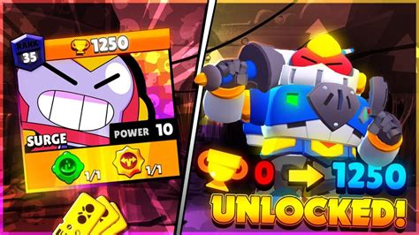 Surge To Trophies Unlocking Everything In Brawl Pass With Code