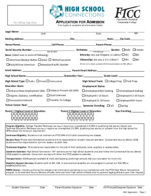 Fillable Online CRC International Student Application Fax Email Print