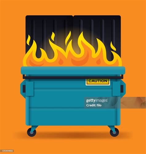 Dumpster Fire High Res Vector Graphic Getty Images