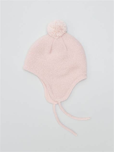 Bonnet péruvien en tricot Rose Kiabi 5 00