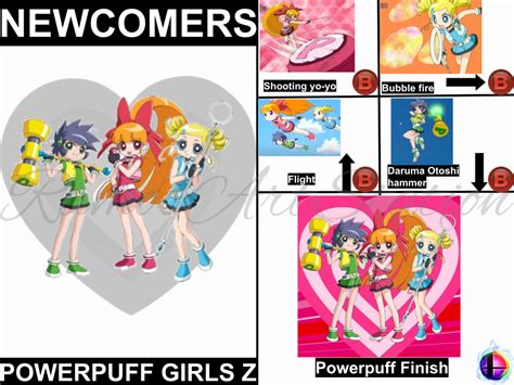 Powerpuff Girls Z Smash Bros Moveset By Ramosartstation On Deviantart