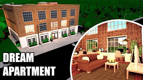 Building My Dream Apartment In Bloxburg Youtube