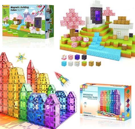 Bloques magnéticos Build Mine Magnet World Cherry Blossom Set bloques