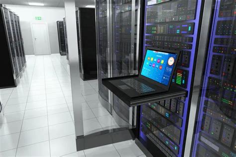 Server Room Interior — Stock Photo © Scanrail 7019184