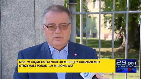 Afera wizowa Andrzej Dera i Zbigniew Ziobro komentują TVN24