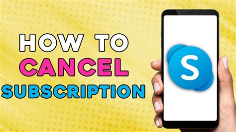 How To Cancel Subscription In Skype Easiest Way Youtube