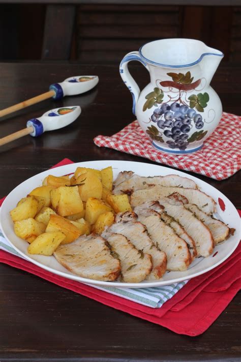 Arrosto Di Maiale Al Forno Arista Di Maiale Al Forno Con Patate