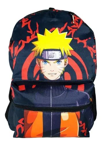 Mochila Escolar Naruto Akatsuki Aldeia Da Folha Uchiha Costa Venda Em