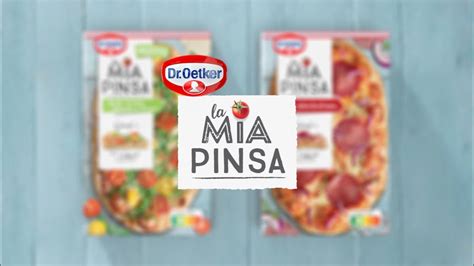 Dr Oetker La Mia Pinsa Rucola Youtube