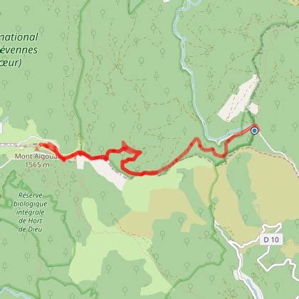 Parcours Marche Le Tour Du Mont Aigoual Etape Daire De Cote Au