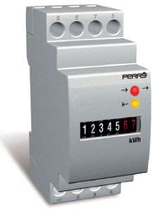 Electric Energy Meter Din Rail Single Phase Ritm Industry