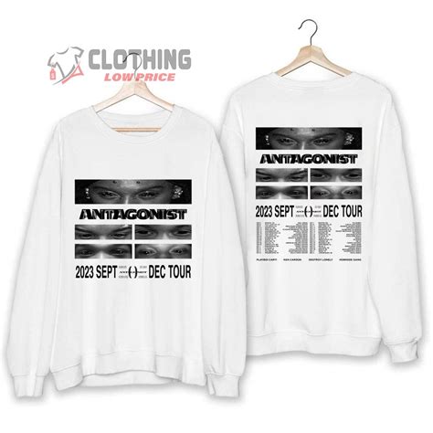 Playboi Carti Antagonist Tour 2023 Merch, Playboi Carti Tour 2023 Europe Shirt, Playboi Carti ...