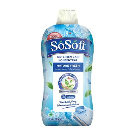 Review Sosoft Detergent Cair Konsentrat Home Tester Club