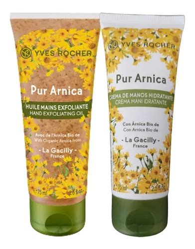 Set Crema Para Manos Y Aceite Exfoliante Arnica Yves Rocher Mercadolibre