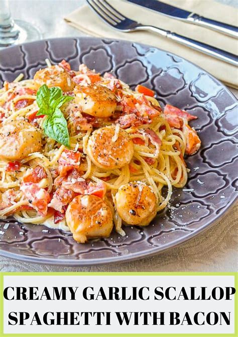 Linguini With Bacon And Scallops Recipe Newbritawaterchiller