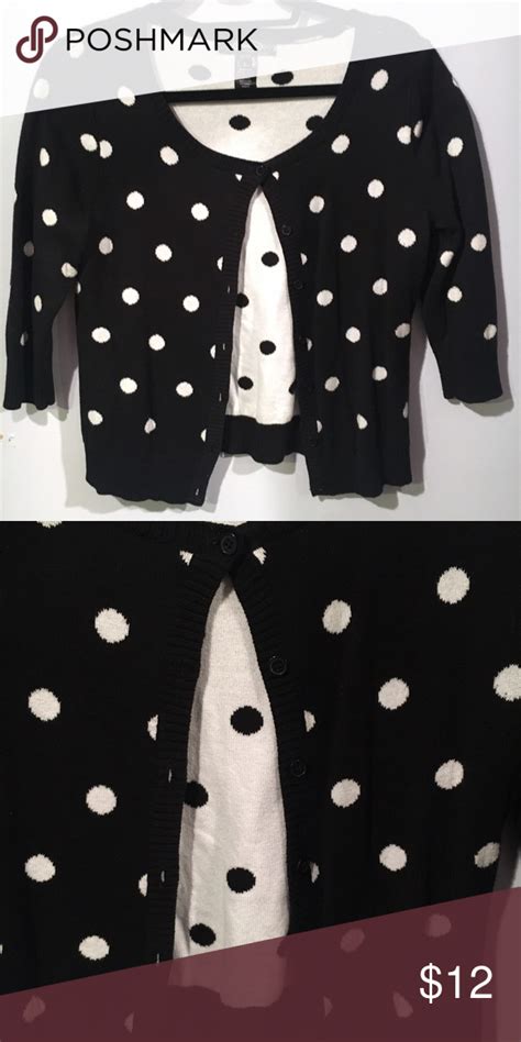 NWOT Polka Dot Cardigan Polka Dot Cardigan Clothes Design Fashion