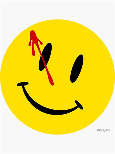 "The Comedian's Badge" Sticker for Sale by snailgazer | Redbubble