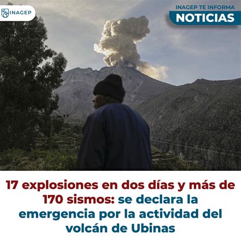 17 explosiones en dos días y más de 170 sismos se declara la