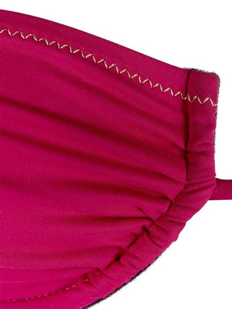 Reina Olga Penny Halterneck Bikini Red FARFETCH