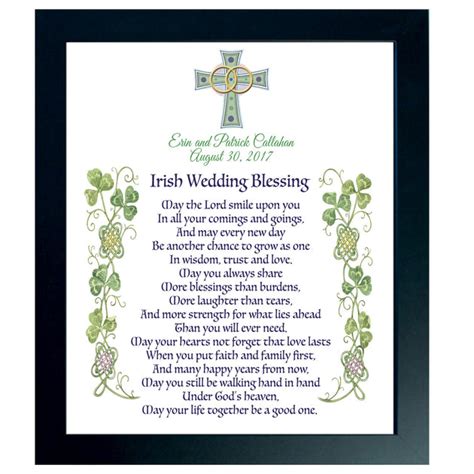 Irish Wedding Blessing - Creative Irish Gifts