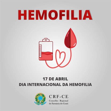 Dia Mundial de Conscientização da Hemofilia CRF CE