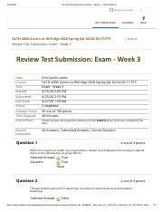 Review Test Submission Exam Week Hlth Pdf