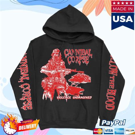 Official Cannibal Corpse Merch Store Follow The Blood Crewneck Black ...