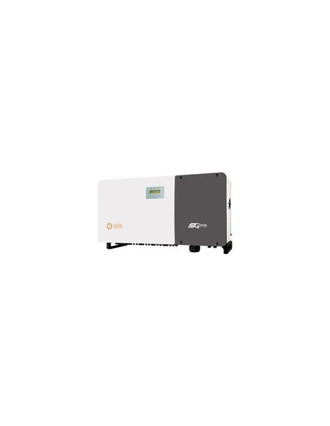 Inverter Di Stringa Trifase Kw Solis G Mppt Sezionatore Dc