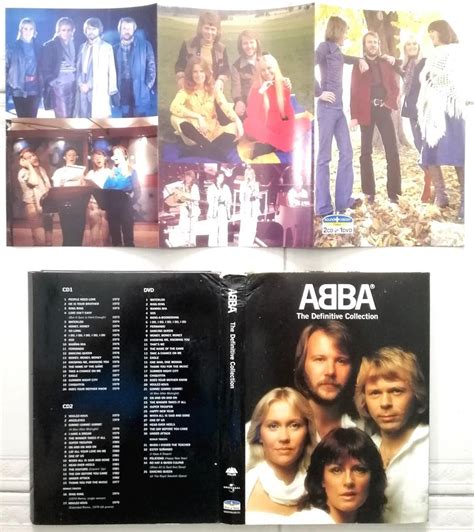 Arthcd ABBA The Definitive Collection CD 35 Track DVD Colour Leaflet