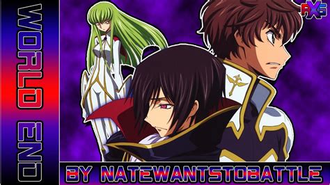 【code Geass R2】opening 2「world End」 English Cover By Natewantstobattle [remastered] Youtube