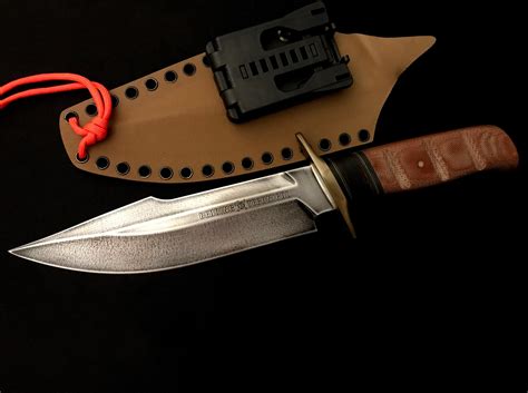 BEHRING MADE TECHNICAL Knife -Custom LIGHTNING Fighter -Montana -Collection | St Croix Blades