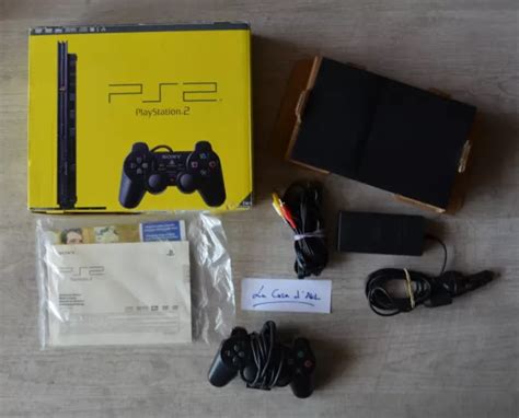 Console Sony Playstation Ps Slim En Boite Compl Te Cales Notices