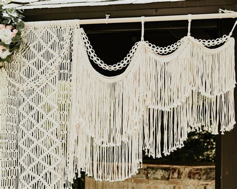 Makramee Hochzeitsbogen Boho Hochzeit Extra große Makramee Etsy Schweiz